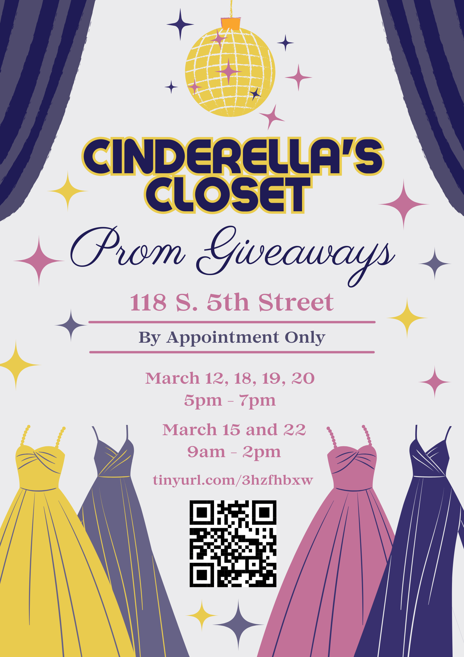 Cinderella’s Closet Prom 2025 Giveaways